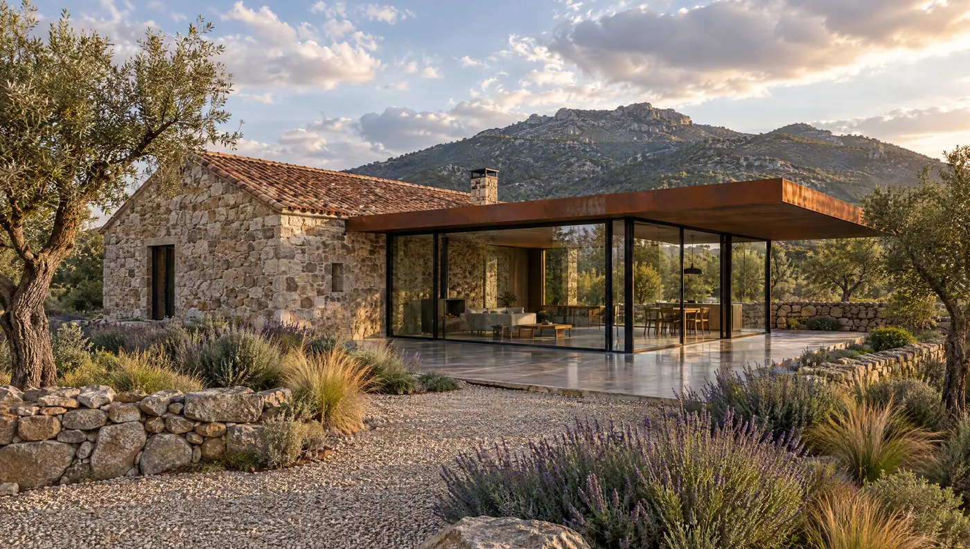Sierra de Madrid, exterior
